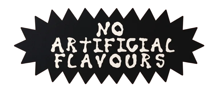 No artificial flavours